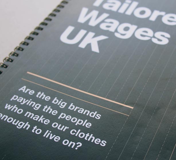 Tailored wages cover